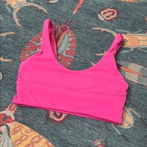Lululemon Align Reversible Sonic Pink Yoga Bra A/B cup